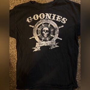 Goonies Black Short Sleeve Tee